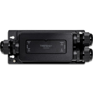 TRENDnet TI-BEP200 Power over Ethernet extender, supports PoE, PoE+, & passive PoE devices, IP67